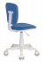 Кресло Бюрократ CH-W204NX/26-24 (Children chair CH-W204NX blue 26-24 cross plastic plastik белый) фото 4