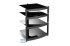 Atacama Equinox Single Shelf Module XL Pro SE 130mm black/piano black glass (полка) фото 3