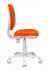 Кресло Бюрократ CH-W213/TW-96-1 (Children chair CH-W213 orange TW-96-1 cross plastic plastik белый) фото 3