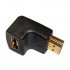 Разъем In-Akustik Premium Compact HDMI angle 90 adapter Male <-> Female #0090201002 фото 1