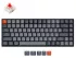 Беспроводная механическая ультратонкая клавиатура Keychron K2 White Led Gateron Red Switch фото 1