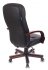 Кресло Бюрократ T-9908/WALNUT (Office chair T-9908 black leather cross metal/wood) фото 4