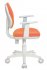 Кресло Бюрократ CH-W356AXSN/15-75 (Children chair Ch-W356AXSN orange 15-75 cross plastic plastik белый) фото 3