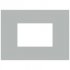 Ekinex Прямоугольная плата Fenix NTM, EK-SRG-FGE,  серия Surface,  окно 68х45,  цвет - Серый Эфес фото 1