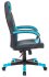 Кресло Zombie GAME 17 BLUE (Game chair GAME 17 black/blue textile/eco.leather cross plastic) фото 8