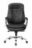 Кресло Бюрократ T-9950/BLACK (Office chair T-9950 black leather cross metal хром) фото 2