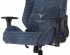 Кресло Knight N1 BLUE (Game chair Knight N1 Fabric blue Light-27 headrest cross metal) фото 15