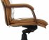 Кресло Бюрократ T-9927WALNUT/MUSTARD (Office chair T-9927WALNUT mustard leather cross metal/wood) фото 14