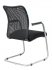 Кресло Бюрократ CH-599AV/TW-11 (Office chair CH-599AV black TW-01 seatblack TW-11 mesh/fabric runners metal металлик) фото 4