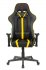 Кресло Zombie VIKING A4 YEL (Game chair A4 black/yellow eco.leather headrest cross plastic) фото 7