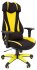 Кресло игровое Chairman game 14 00-07022221 Black/Yellow фото 1