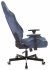 Кресло Knight N1 BLUE (Game chair Knight N1 Fabric blue Light-27 headrest cross metal) фото 5