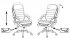 Кресло Бюрократ T-9950/BLACK-PU (Office chair T-9950 black eco.leather cross metal хром) фото 7