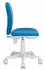 Кресло Бюрократ KD-W10/26-24 (Children chair KD-W10 blue 26-24 cross plastic plastik белый) фото 3