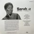 Виниловая пластинка Sarah Vaughan - Sarah + 2 (Analogue) (Limited Edition, Black Vinyl LP) фото 2