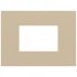 Ekinex Прямоугольная плата Fenix NTM, EK-SRG-FBL,  серия Surface,  окно 68х45,  цвет - Бежевый Луксор фото 1