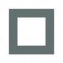 Ekinex Квадратная плата Fenix NTM, EK-SQS-FVC,  серия Surface,  окно 60х60,  цвет - Зеленый Коммодор фото 1