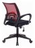 Кресло Бюрократ CH-695N/R/TW-11 (Office chair CH-695N red TW-35N seatblack TW-11 mesh/fabric cross plastic) фото 4