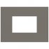Ekinex Прямоугольная плата Fenix NTM, EK-SRG-FGL,  серия Surface,  окно 68х45,  цвет - Серый Лондон фото 1