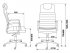 Кресло Бюрократ KB-9N/ECO/BLACK (Office chair KB-9N/ECO black eco.leather headrest cross metal хром) фото 7