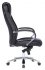 Кресло Бюрократ T-9923SL/BLACK (Office chair T-9923SL black leather cross metal хром) фото 4