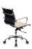 Кресло Бюрократ CH-883-LOW/IVORY (Office chair CH-883-LOW ivory eco.leather low back cross metal хром) фото 4