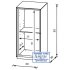 Шкаф для аппаратуры Munari MO120BIDX Free Standing Column Right Glass White Finish фото 2