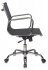 Кресло Бюрократ CH-993-LOW/M01 (Office chair CH-993-Low black M01 gauze low back cross metal хром) фото 3