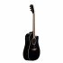 Электроакустическая гитара ROCKDALE Aurora D6-E Gloss C BK фото 3