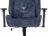 Кресло Knight N1 BLUE (Game chair Knight N1 Fabric blue Light-27 headrest cross metal) фото 14