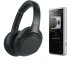 Комплект персонального аудио Sony Walkman NW-ZX507 silver + WH-1000XM4 black фото 1