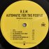 Виниловая пластинка R.E.M., Automatic For the People (25th Anniversary Edition) фото 2