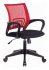 Кресло Бюрократ CH-695N/R/TW-11 (Office chair CH-695N red TW-35N seatblack TW-11 mesh/fabric cross plastic) фото 1