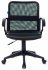 Кресло Бюрократ CH-590/BLACK (Office chair CH-590 black seatblack eco.leather/gauze cross plastic) фото 2