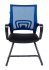 Кресло Бюрократ CH-695N-AV/BL/TW-11 (Office chair CH-695N-AV blue TW-05 seatblack TW-11 mesh/fabric runners metal черный) фото 2