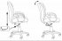 Кресло Бюрократ CH-687AXSN/#B (Office chair Ch-687AXSN black cross plastic) фото 5