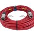 Кабель микрофонный GS-PRO XLR3F-XLR3M Red 30 m фото 2