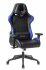 Кресло Zombie VIKING 5 AERO BLUE (Game chair VIKING 5 AERO black/blue eco.leather headrest cross plastic) фото 1
