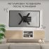 Кронштейн для телевизора Holder LCD-5566-B черный фото 3