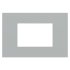 Ekinex Прямоугольная плата Fenix NTM, EK-DRG-FGE,  серия DEEP,  окно 68х45,  цвет - Серый Эфес фото 1