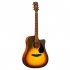 Акустическая гитара Kepma EDC Sunburst фото 1