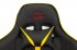 Кресло Zombie VIKING A4 YEL (Game chair A4 black/yellow eco.leather headrest cross plastic) фото 11