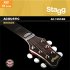 Струны для 12-струнной акустической гитары Stagg AC-12ST-BR фото 1