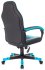 Кресло Zombie GAME 17 BLUE (Game chair GAME 17 black/blue textile/eco.leather cross plastic) фото 9