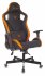 Кресло Knight OUTRIDER BO (Game chair Knight Outrider black/orange rombus eco.leather headrest cross metal) фото 1