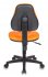 Кресло Бюрократ KD-4/TW-96-1 (Children chair KD-4 orange TW-96-1 cross plastic) фото 4