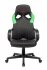 Кресло Zombie RUNNER GREEN (Game chair RUNNER black/green eco.leather cross plastic) фото 2