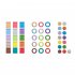 Набор цветовой маркировки Sennheiser EW-D SKM COLOR CODING фото 1