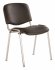 Стул Nowy Styl ISO WIN CHR-13 (CH) RU V14 (Chair ISO WIN black seatblack artificial leather legs metal хром) фото 1