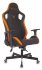 Кресло Knight OUTRIDER BO (Game chair Knight Outrider black/orange rombus eco.leather headrest cross metal) фото 14